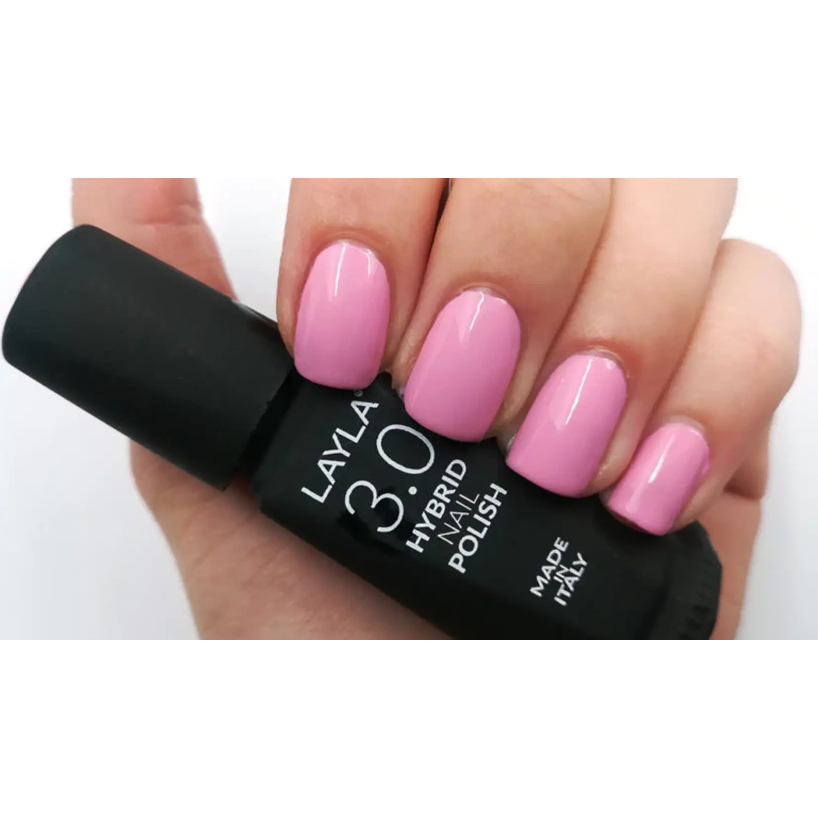 Layla Cosmetics 3.0 HYBRID NAIL POLISH N°07 Pink Link