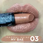 Layla Cosmetics IMMORAL SHINE LIPSTICK N°3 MY BAE