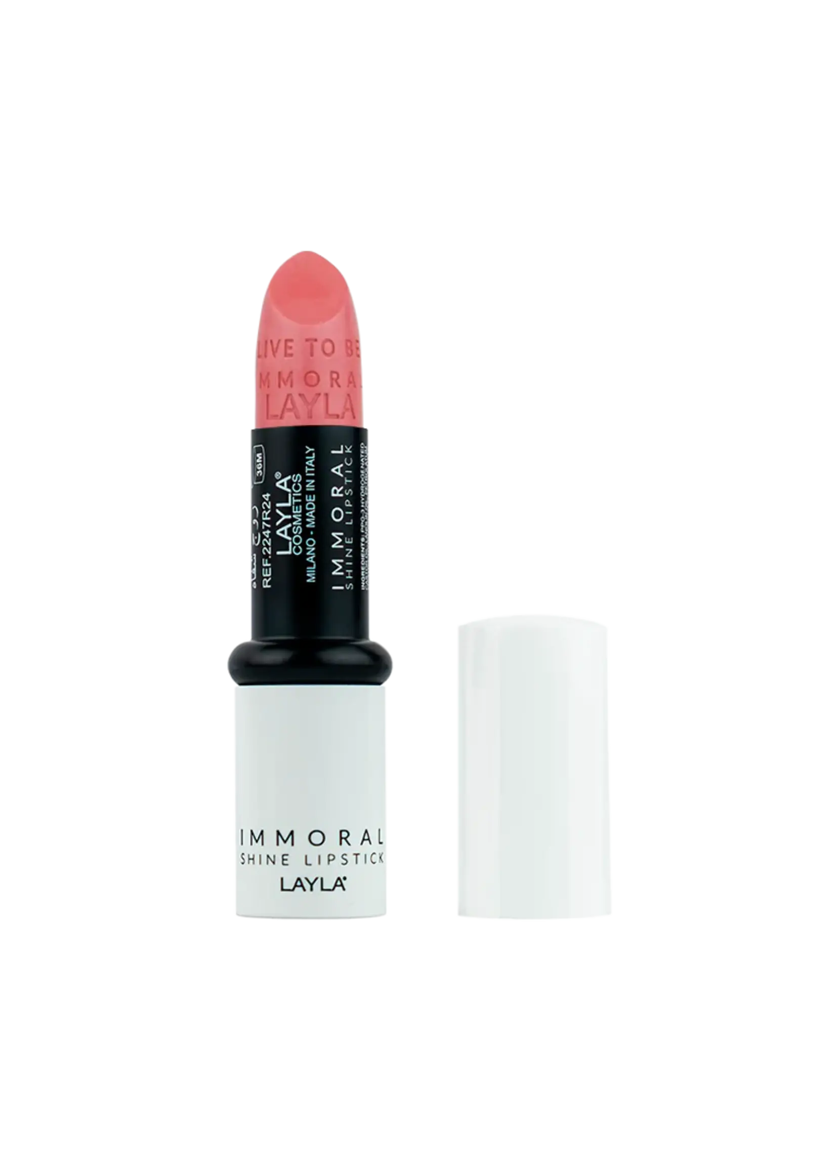 Layla Cosmetics IMMORAL SHINE LIPSTICK N°4 Dolce Amor