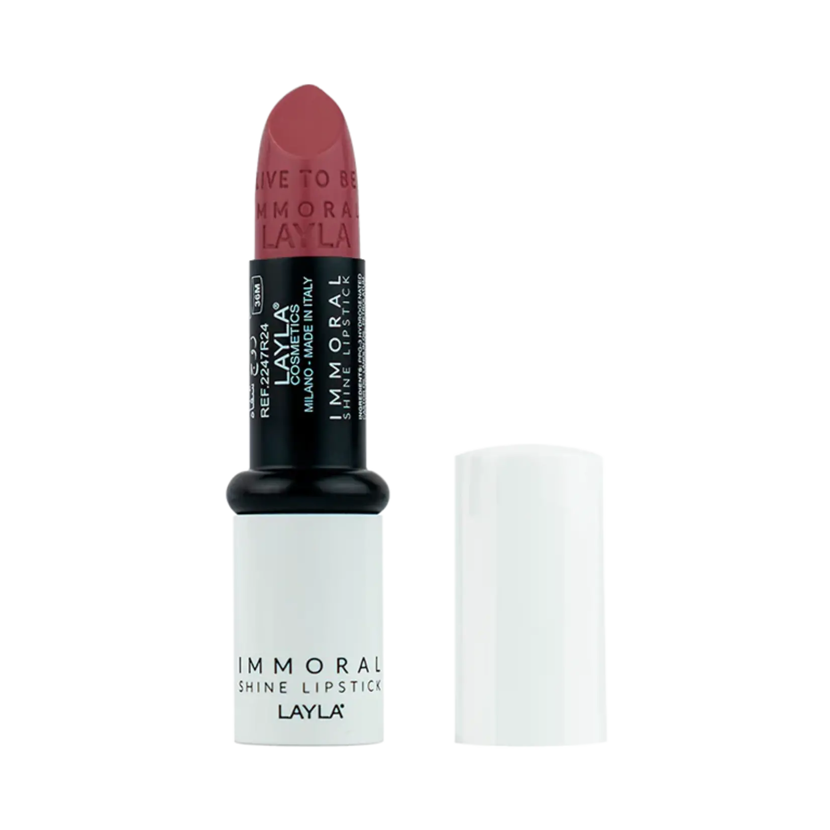 Layla Cosmetics IMMORAL SHINE LIPSTICK N°6 Phi Beach