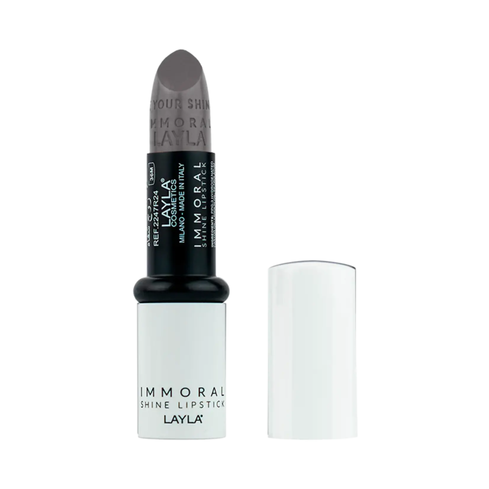 Layla Cosmetics IMMORAL SHINE LIPSTICK N°36 Whitchcreaft