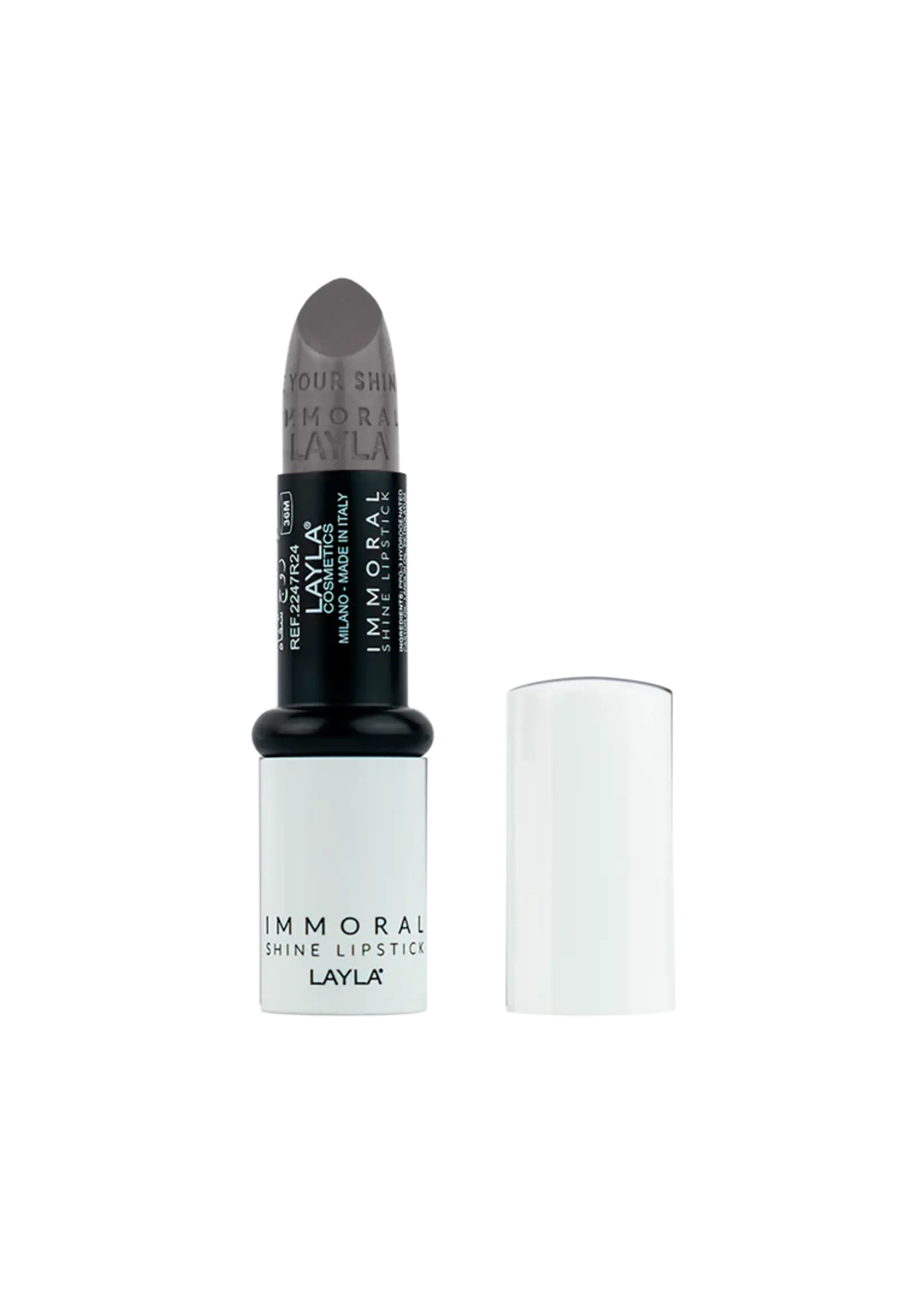 Layla Cosmetics IMMORAL SHINE LIPSTICK N°36 Whitchcreaft