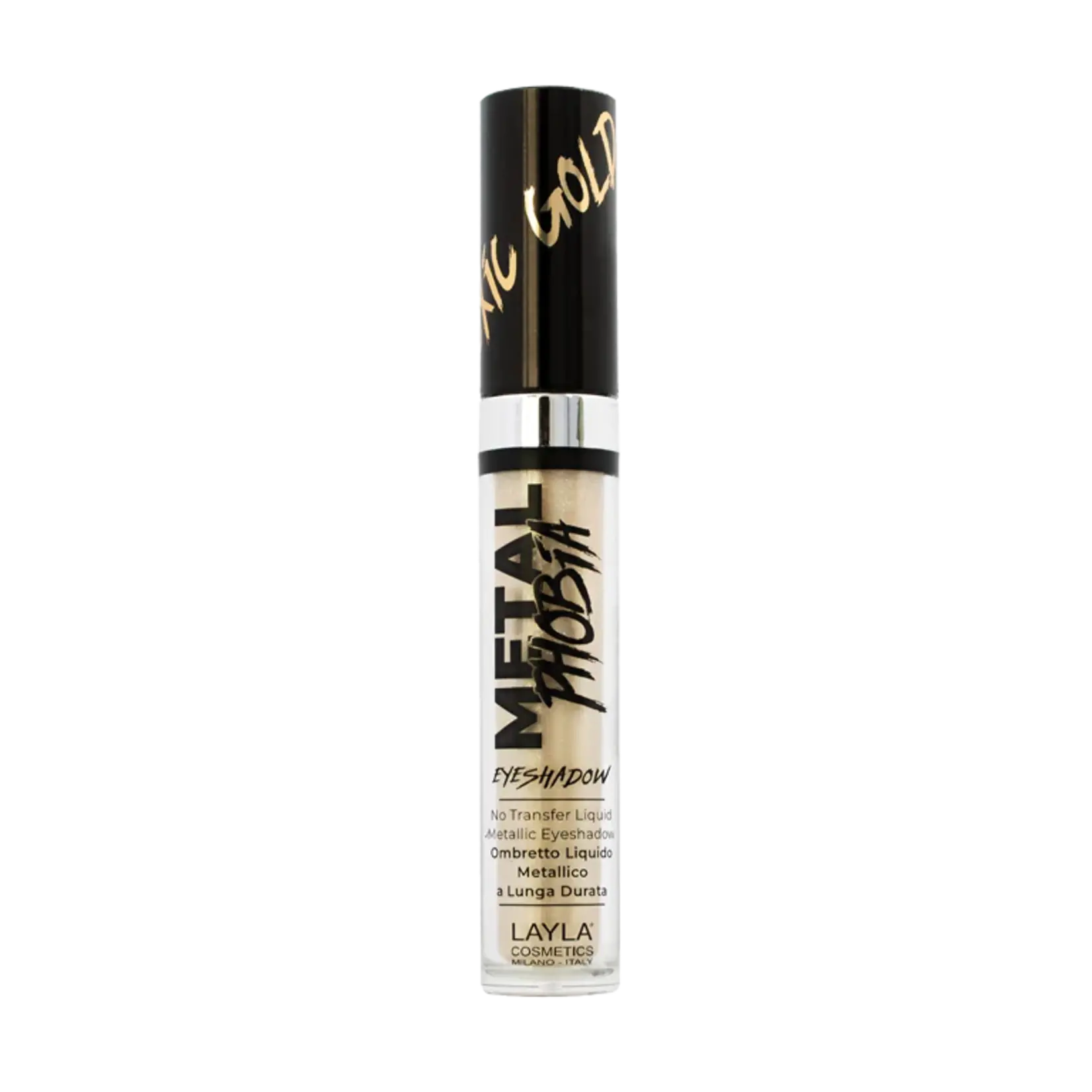Layla Cosmetics METAL PHOBIA EYESHADOW N°2 Toxic Gold