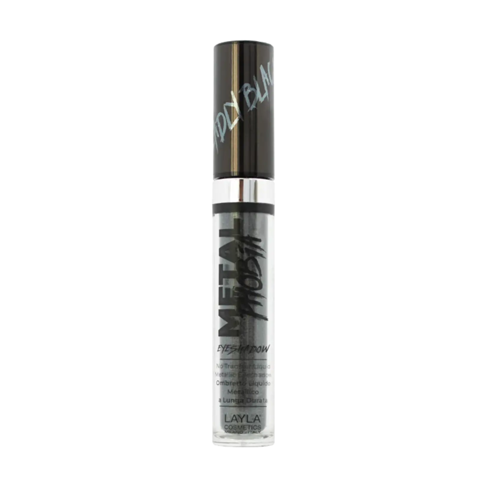 Layla Cosmetics METAL PHOBIA EYESHADOW N°8 Deadly Black