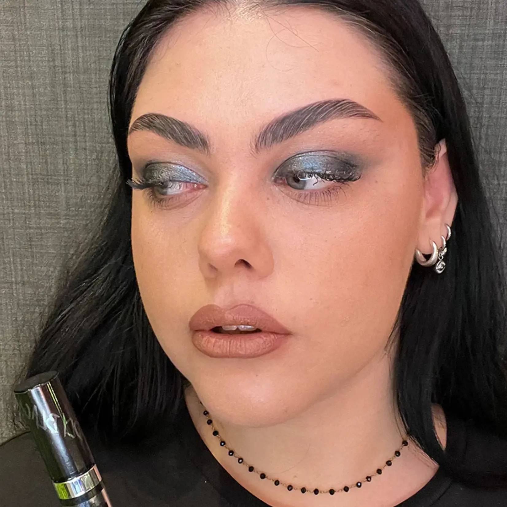 Layla Cosmetics METAL PHOBIA EYESHADOW N°8 Deadly Black