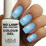 Layla Cosmetics NO LAMP GEL POLISH COLOR Breezy Blue N°18