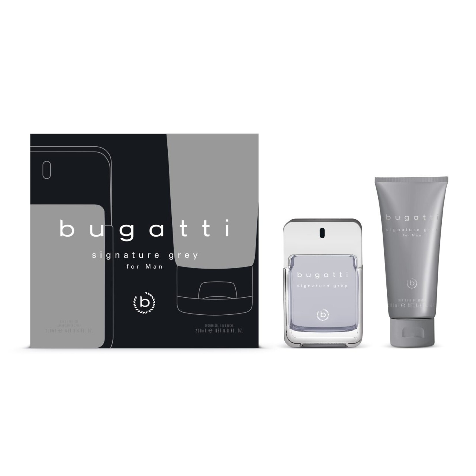 Bugatti Signature Grey Giftset