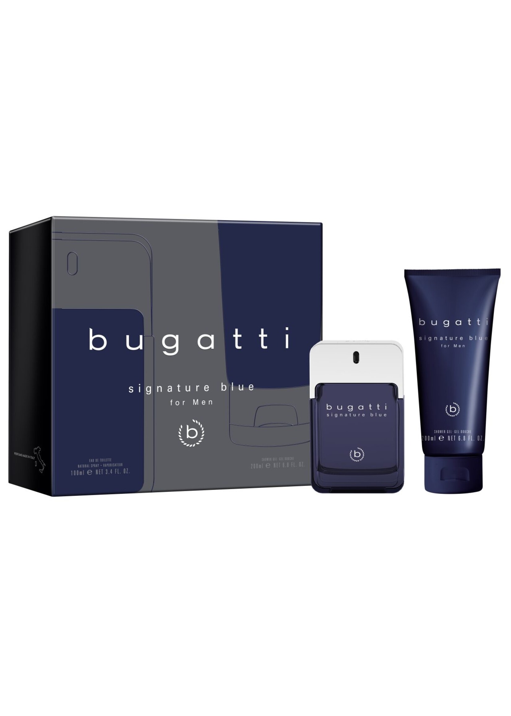 Signature - voor by Giftset Bugatti parfum Parfumerie Blue Marie-Rose Heren