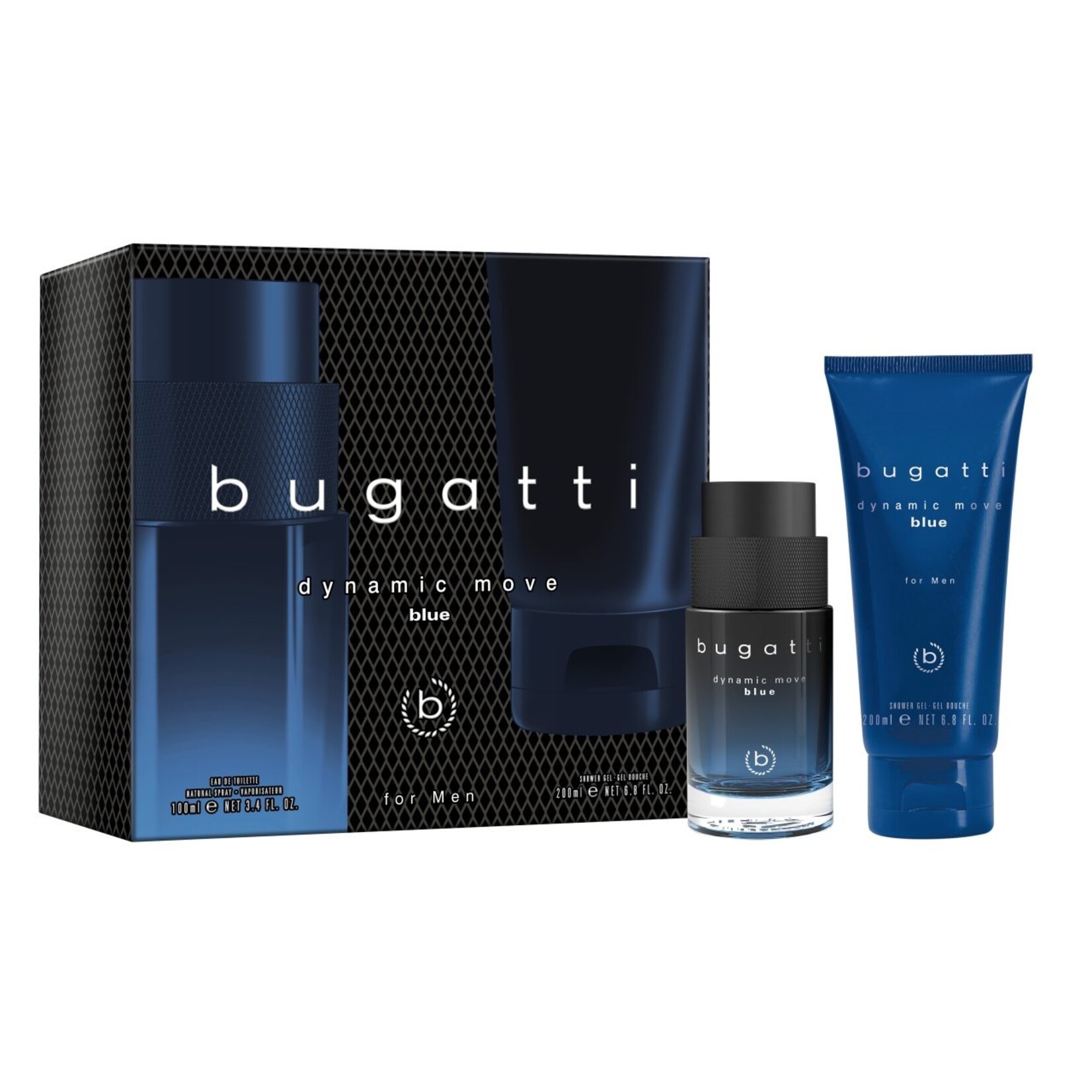 Bugatti Dynamic Move Blue Giftset