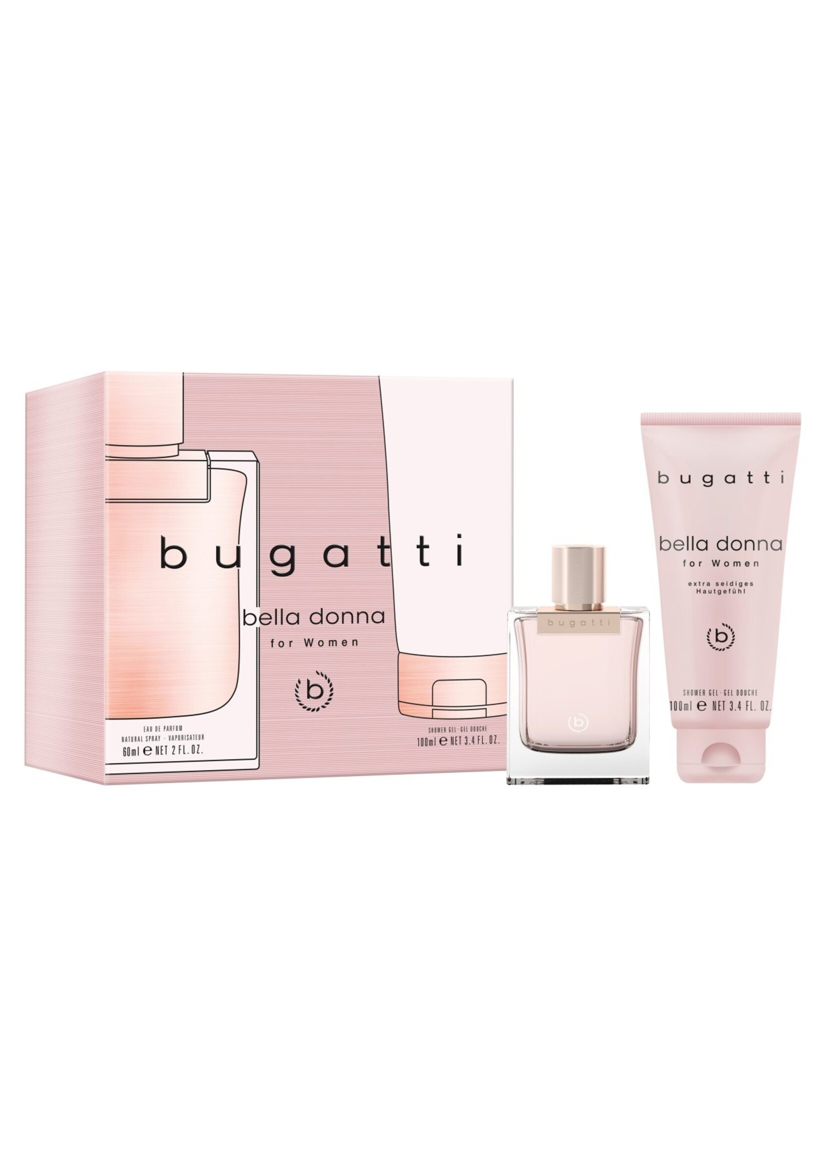 Bella Donna Gift - ROSE - Parfumerie MARIE - set perfumes Marie-Rose PARFUMERIE Bugatti