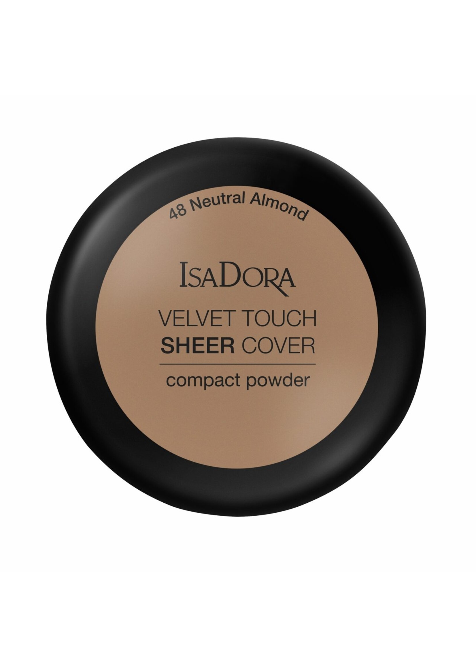 Isadora  Neutral Almond 48 - Velvet Touch Sheer Cover - Compact Powder