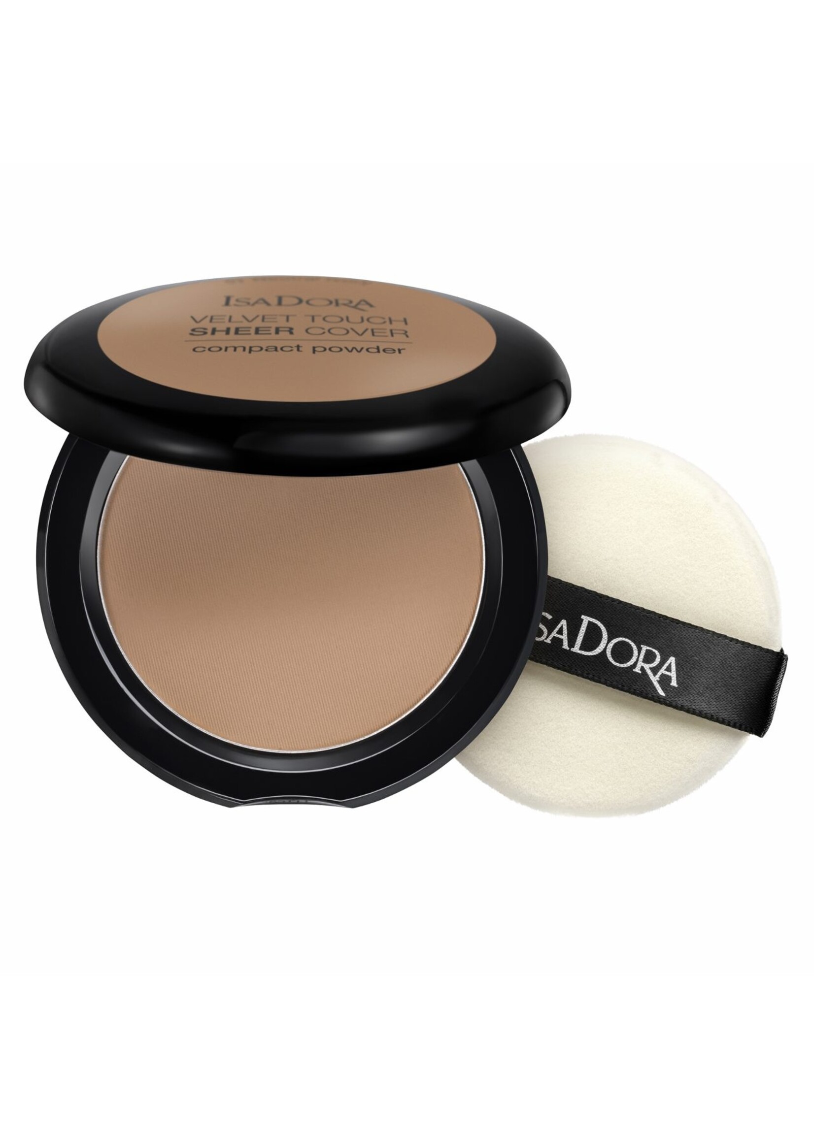 Isadora  Neutral Almond 48 - Velvet Touch Sheer Cover - Compact Powder