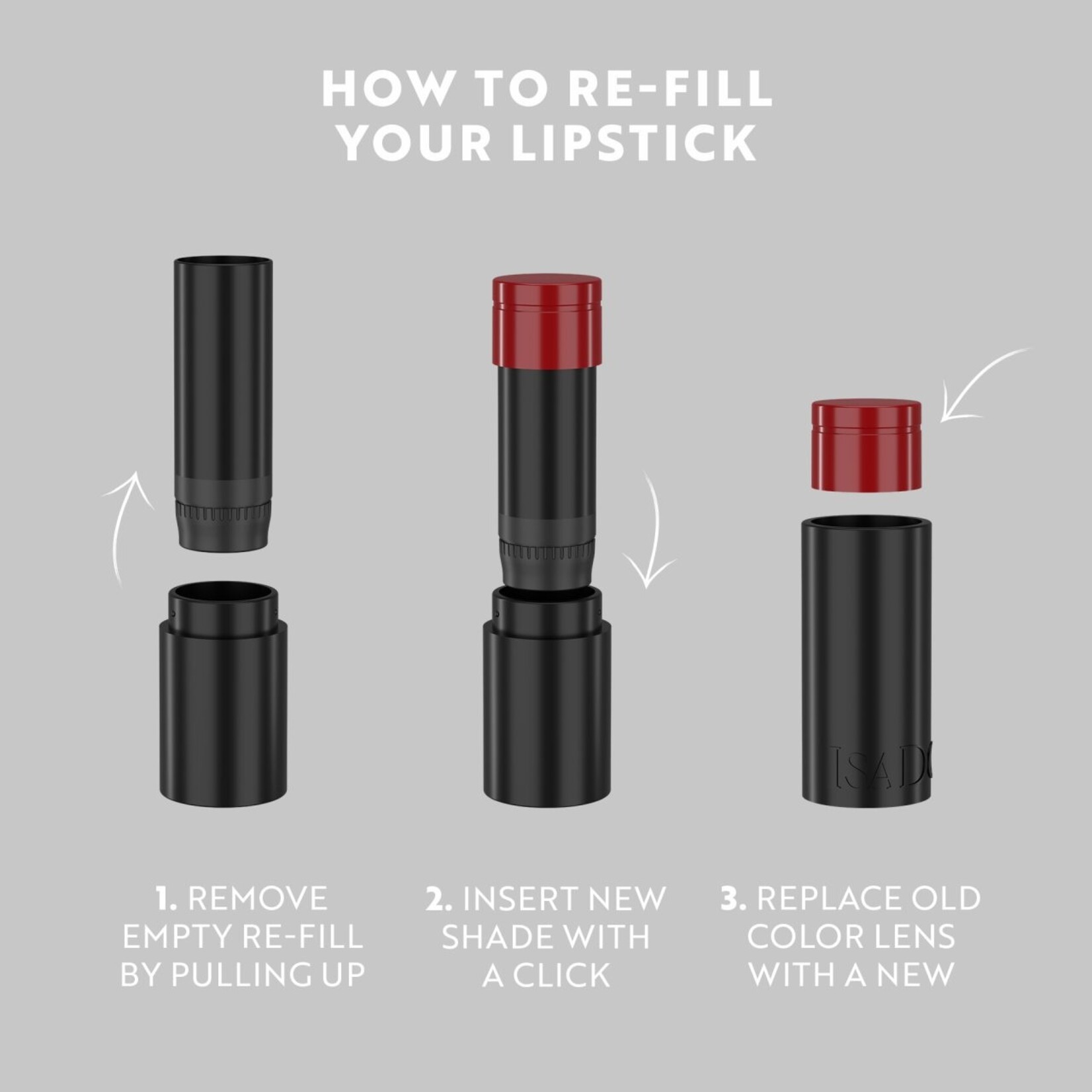 Isadora  Perfect Moisture Lipstick REFILL- Angelic Nude  N° 226- Isadora