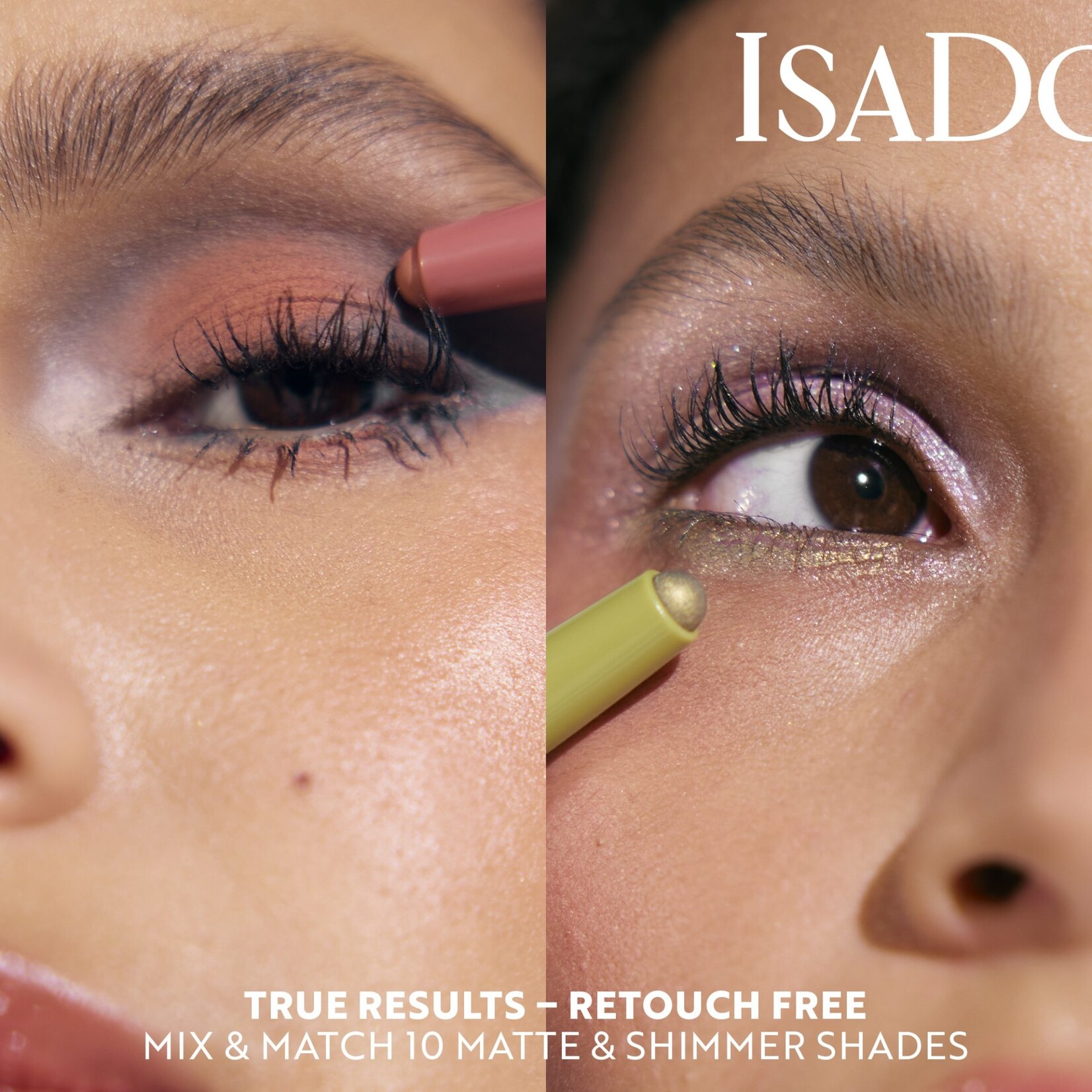 Isadora EYESHADOW STICK – SHIMMER – 40 Silver Highlight