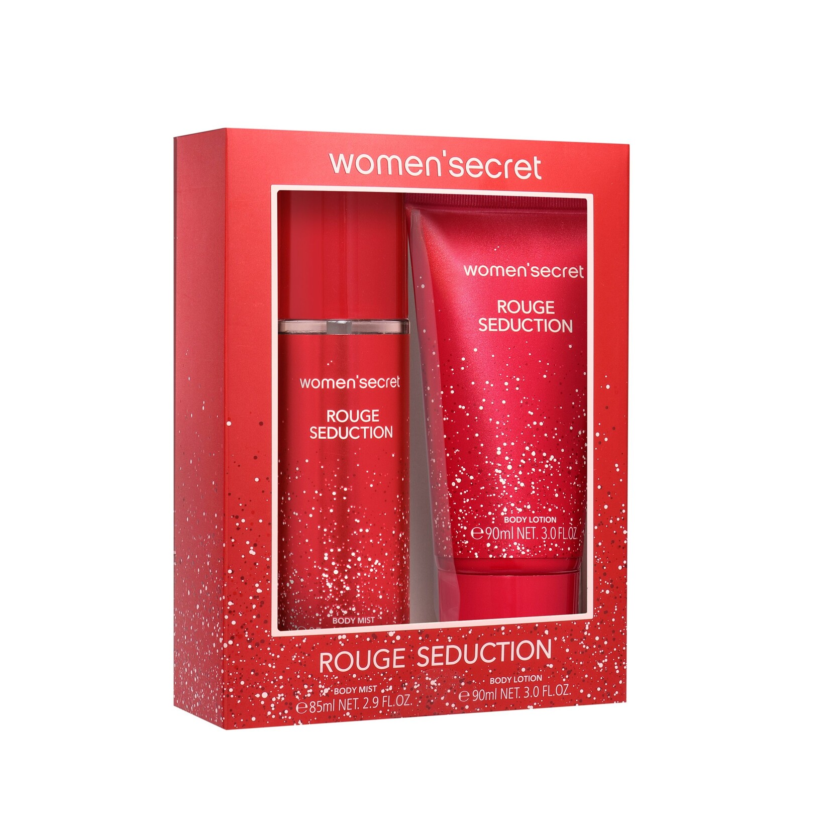 Women'secret Rouge Seduction Body Mist + Body Lotion