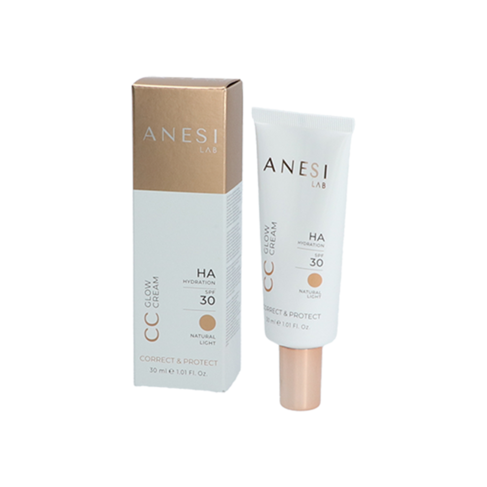 Anesi Lab  CC Glow Cream Natural Light SPF30