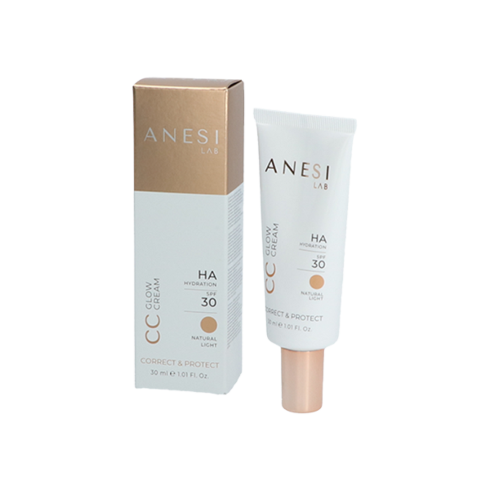 Anesi Lab  CC Glow Cream Natural Light SPF30