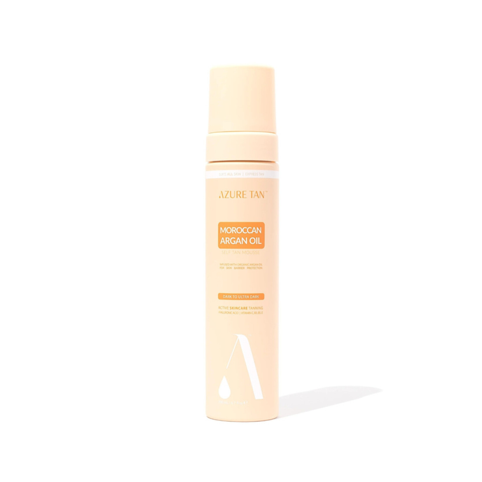 Azure Tan Self Tan Mousse MOROCCAN ARGAN OIL - Dark To Ultra Dark