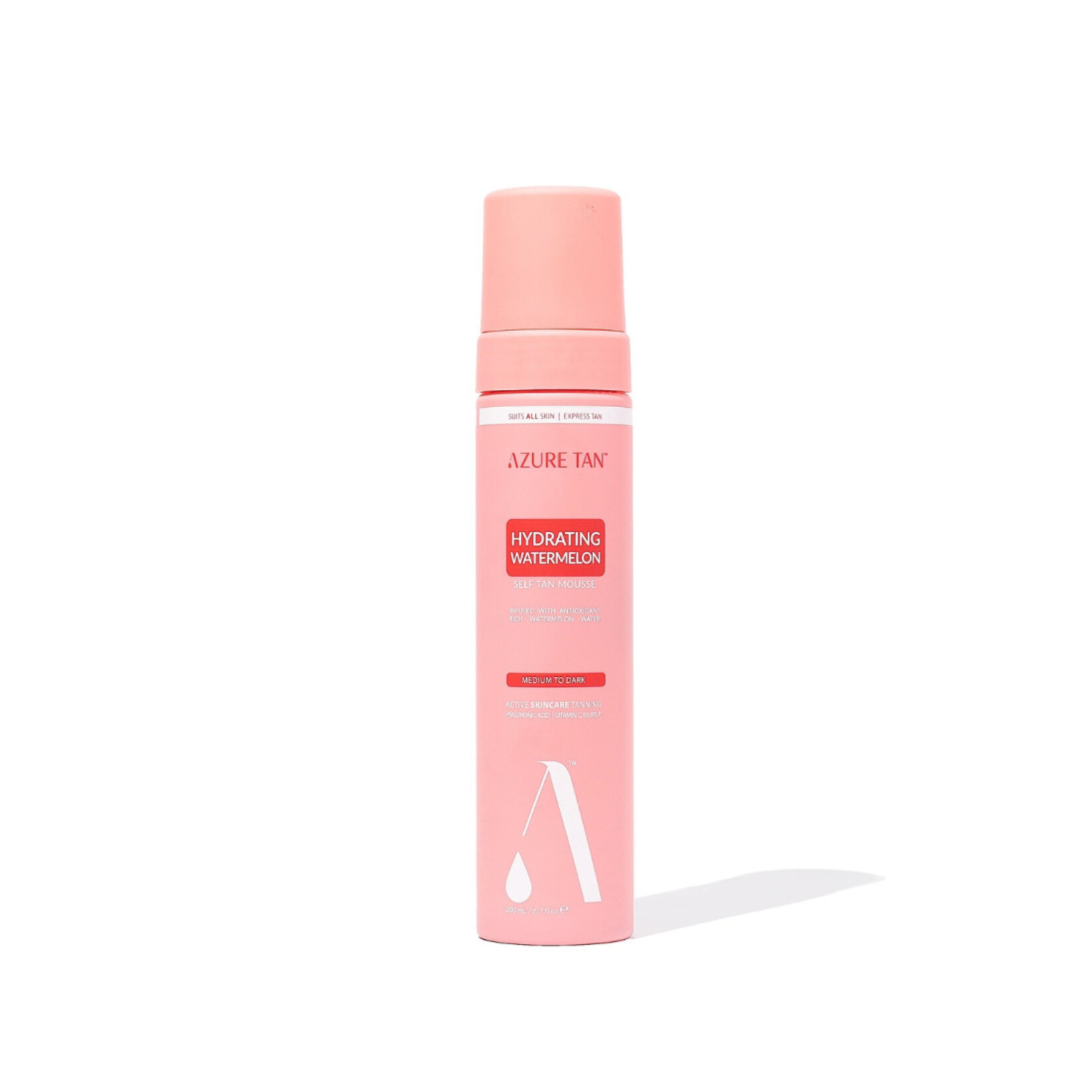 Azure Tan Self Tan Mousse HYDRATING WATERMELON Medium To Dark