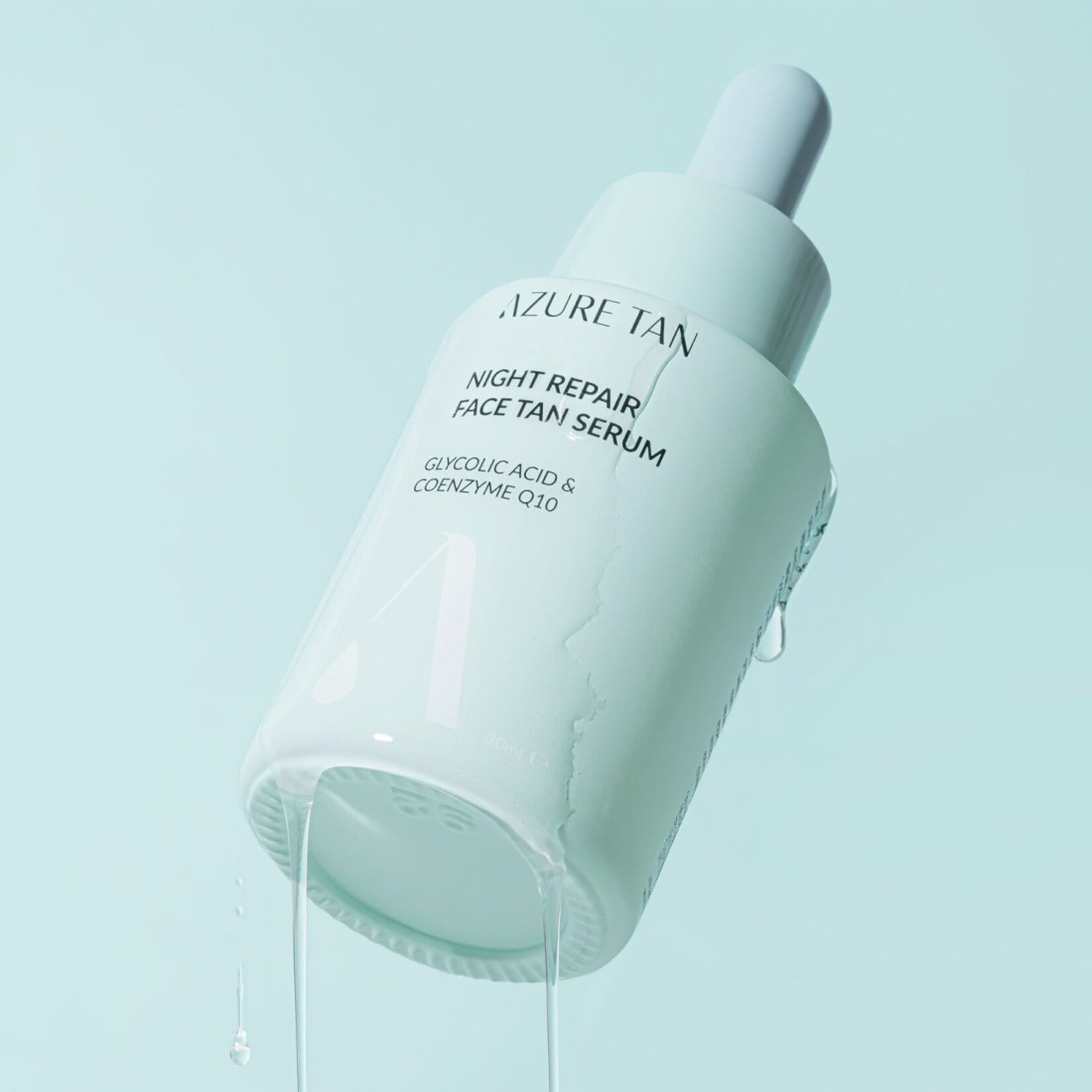Azure Tan Night Repair Face Tan Serum