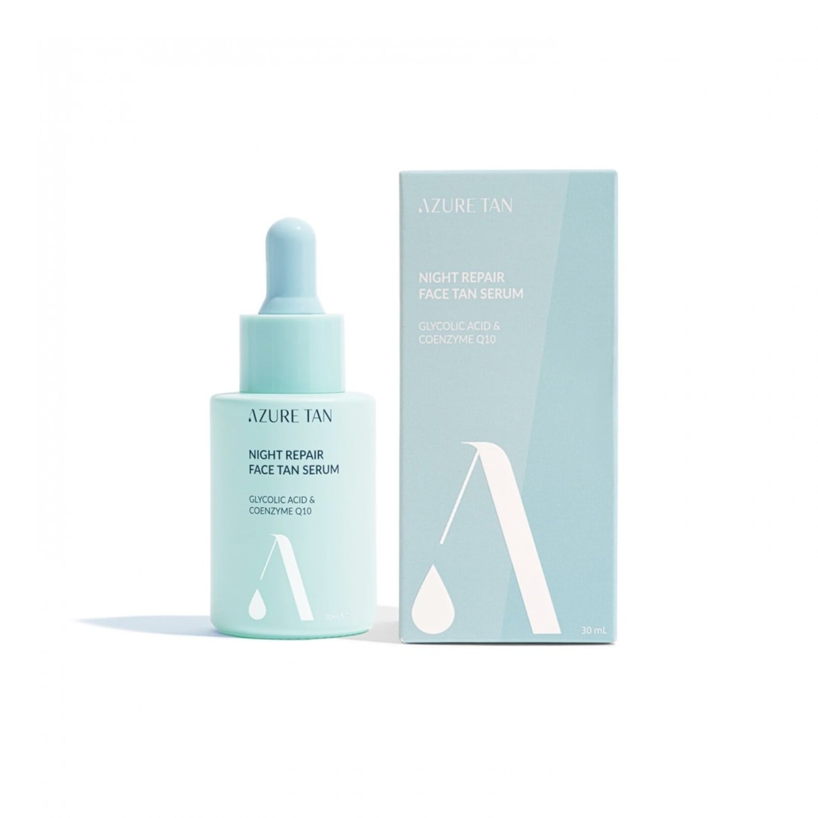 Azure Tan Night Repair Face Tan Serum