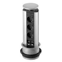 Evoline Port Data Alu 3X230V2Xrj45 evoline kopen in de aanbieding
