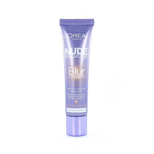 L'Oréal Nude Magique Blur Cream - Light to Medium Skin (paarse uitvoering)