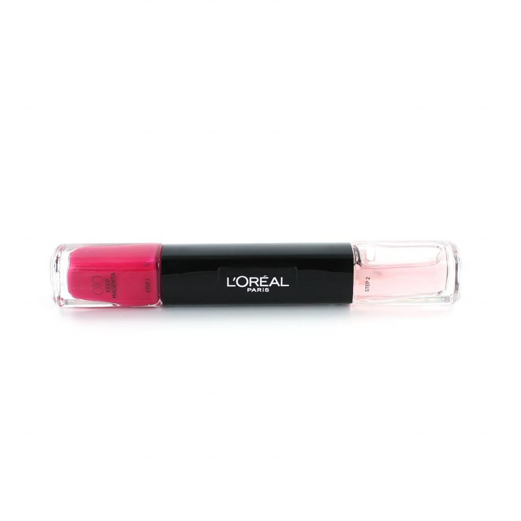 Loreal Infallible Gel Effect Nagellak 010 Keep Magenta loreal kopen in de aanbieding