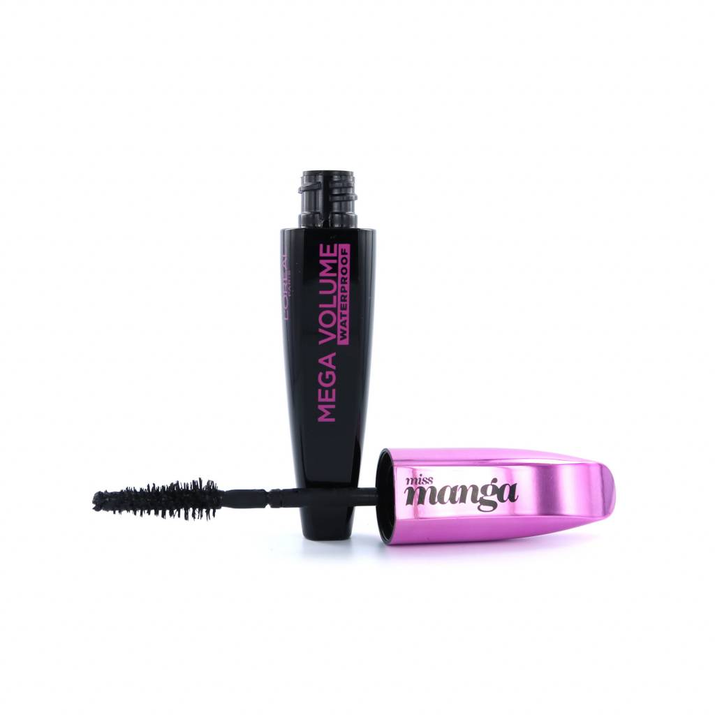 Loreal Mega Volume Miss Manga Waterproof Mascara Black loreal kopen in de aanbieding