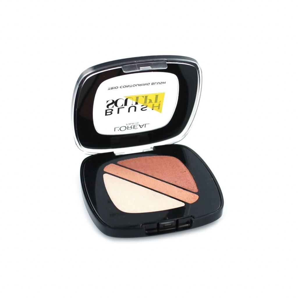 Loreal Blush Sculpt Trio Contouring 102 Nude Beige loreal kopen in de aanbieding Loreal Blush Sculpt Trio Contouring 102 Nude Beige loreal kopen in de aanbieding