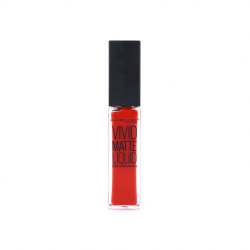 Maybelline Color Sensational Vivid Matte Liquid Lipgloss - 25 Orange Shot