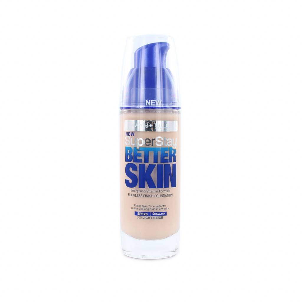 Maybelline Superstay Better Skin Foundation 005 Light Beige maybelline kopen in de aanbieding