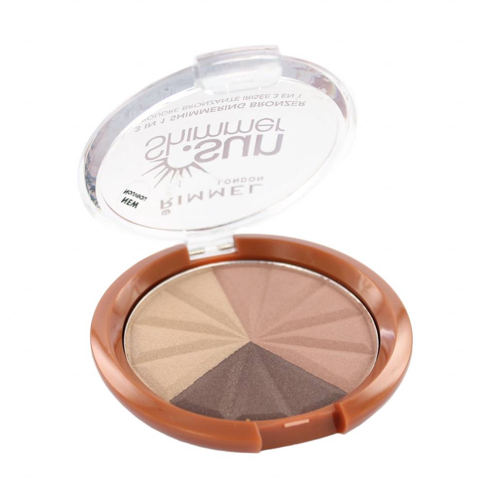 Rimmel Sun Shimmer 3 In 1 Shimmering Powder 002 Bronze Goddess rimmel kopen in de aanbieding