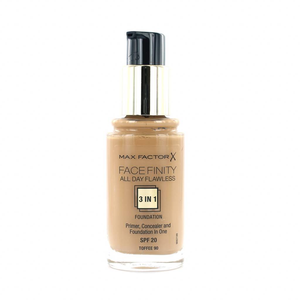 Max Factor Facefinity All Day Flawless 3 In 1 Foundation 90 Toffee max factor kopen in de aanbieding Max Factor Facefinity All Day Flawless 3 In 1 Foundation 90 Toffee max factor kopen in de aanbieding