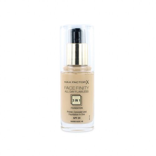 Max Factor Facefinity All Day Flawless 3-in-1 Foundation - 48 Warm Nude