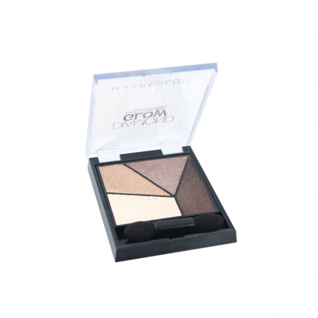 Maybelline Eyestudio Quad Diamond Glow Eyeshadow 6 Coffee Drama maybelline kopen in de aanbieding