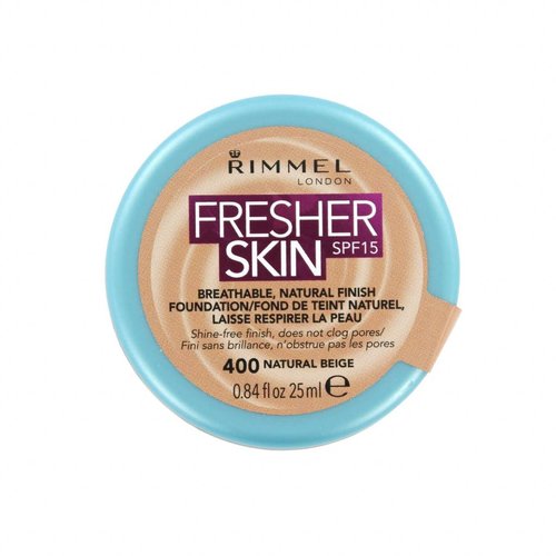 Rimmel Fresher Skin Foundation - 400 Natural Beige