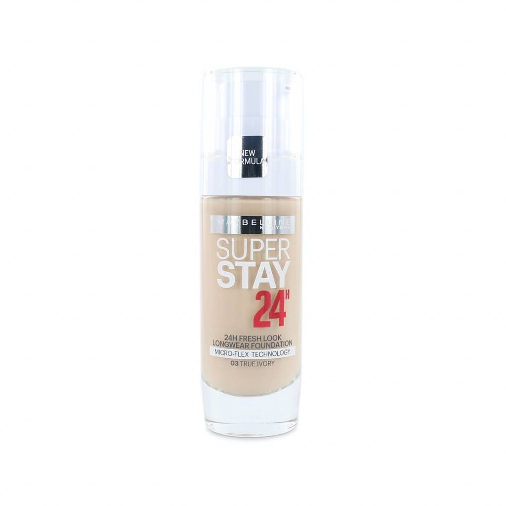 Maybelline Superstay 24H Foundation 03 True Ivory maybelline kopen in de aanbieding