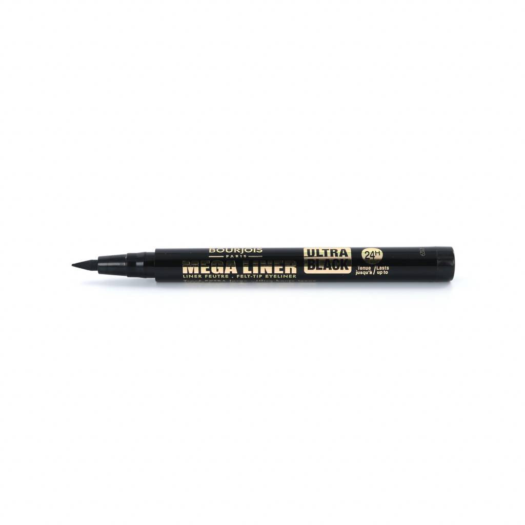 Bourjois Mega Liner Felt Tip Eyeliner 02 Ultra Black bourjois kopen in de aanbieding
