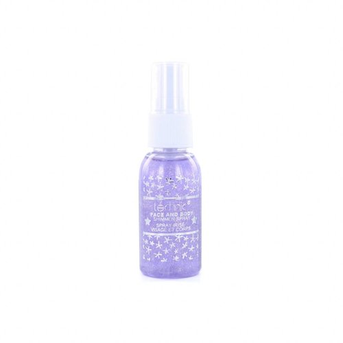 Technic Face and Body Shimmer Spray - Violet