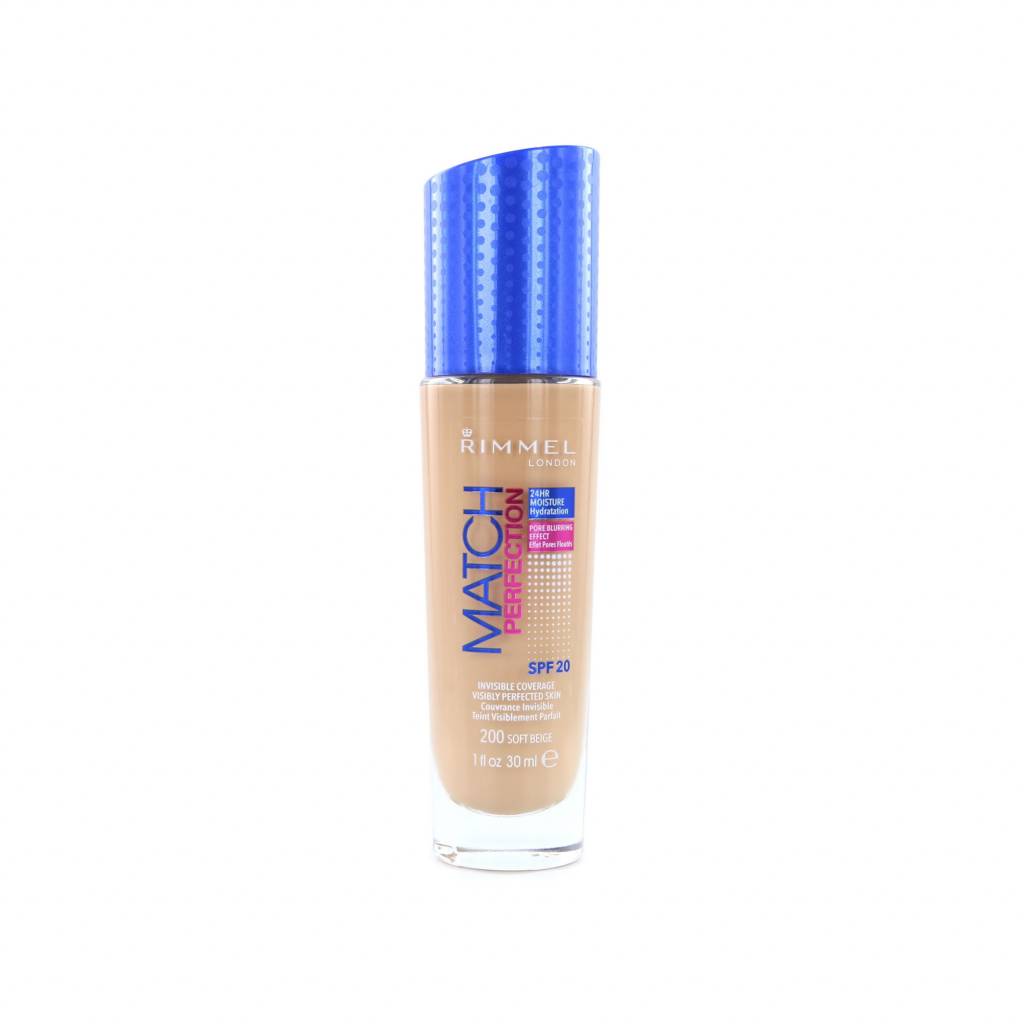 Rimmel Match Perfection Foundation 200 Soft Beige rimmel kopen in de aanbieding