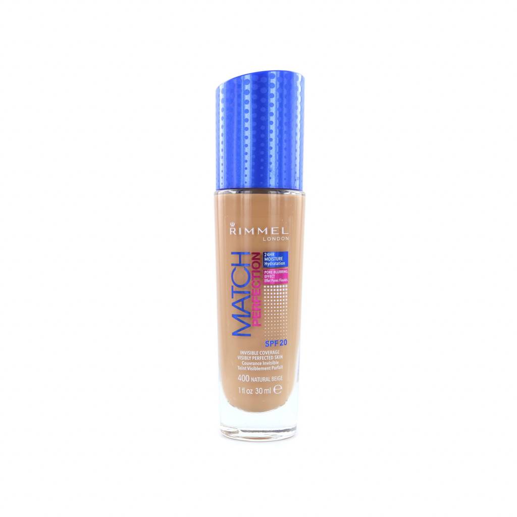 Rimmel Match Perfection Foundation 400 Natural Beige rimmel kopen in de aanbieding