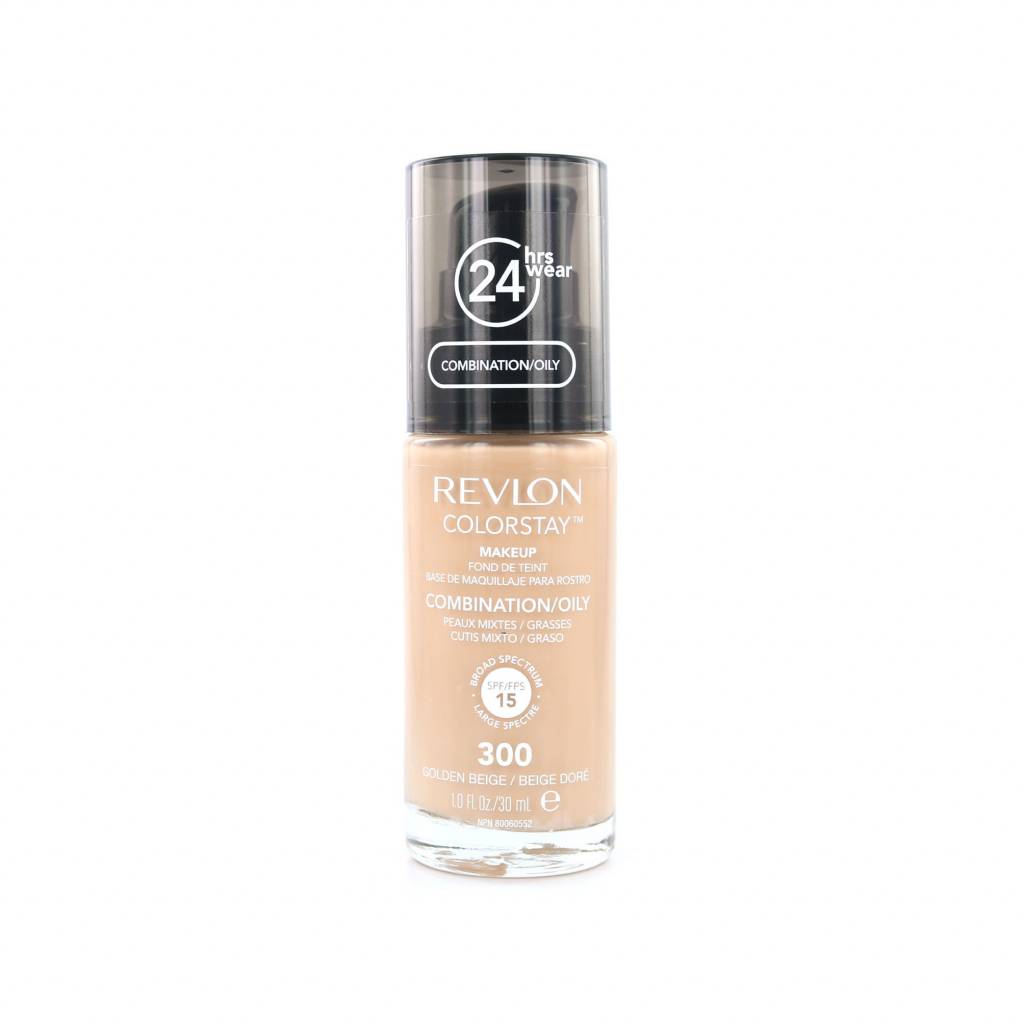 Revlon Colorstay Foundation With Pump Oily Skin 300 Golden Beige revlon kopen in de aanbieding
