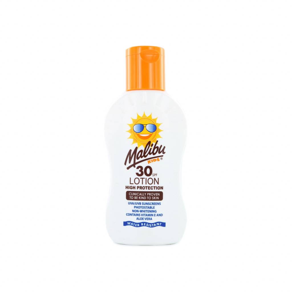 Malibu Kids Zonnebrand Lotion Spf 30 100 Ml malibu kopen in de aanbieding