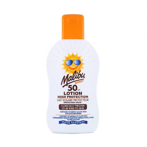 Malibu Kids Zonnebrandcrème - 200 ml (SPF 50)