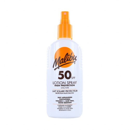 Malibu Zonnebrand Spray - 200 ml (SPF 50)