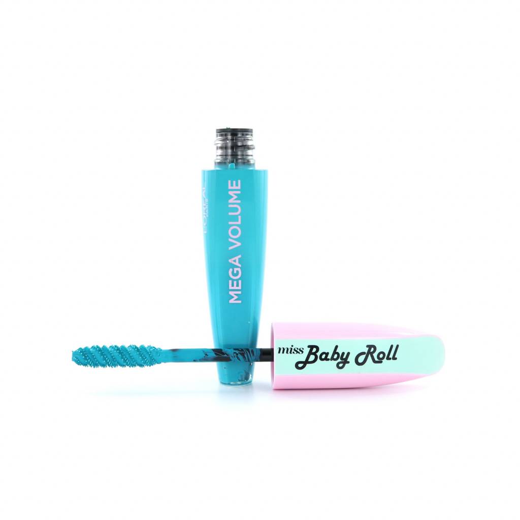 Loreal Mega Volume Miss Baby Roll Mascara Teal Blue loreal kopen in de aanbieding