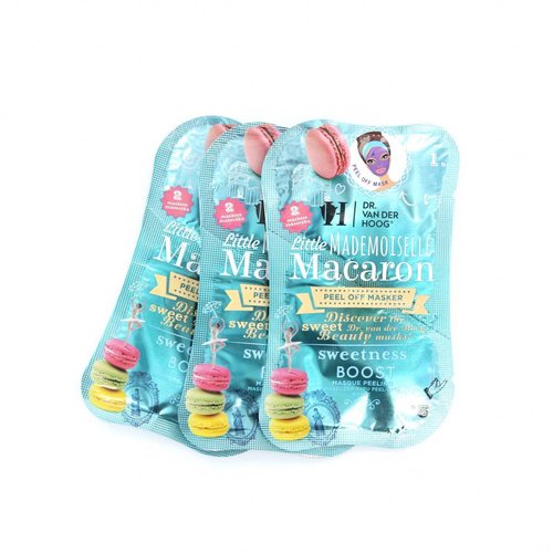 Dr. van der Hoog Little Mademoiselle Macaron Peel Off Masker (3 sets van 2 maskers)