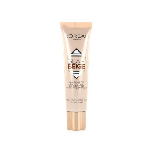 L'Oréal Glam Beige Healthy Glow Foundation - Medium Light