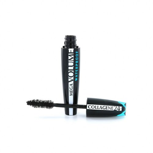 L'Oréal Mega Volume Collagene Waterproof Mascara - Mega Black